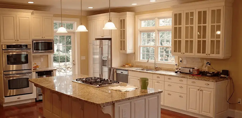 Custom cabinet door installation and kitchen upgrade in Lakeland, FL